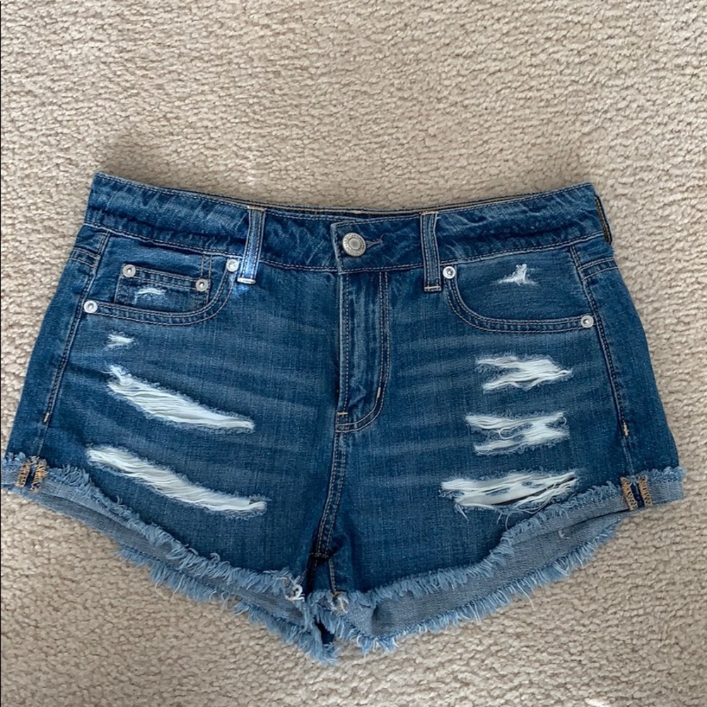 American Eagle Tomgirl Shortie Jean shorts